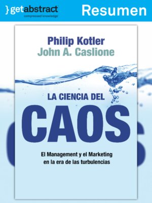 cover image of La ciencia del caos (resumen)
